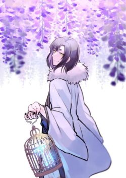 もちうささん作-逢火藤の花
