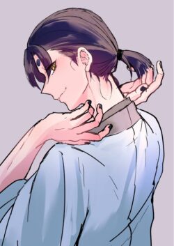 もちうささん作 逢火髪結い