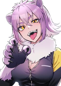 もちうささん作 舌出しFA2023