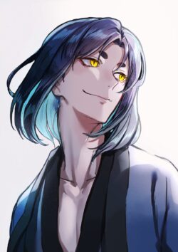 もちうささん作 遠くを見る逢火